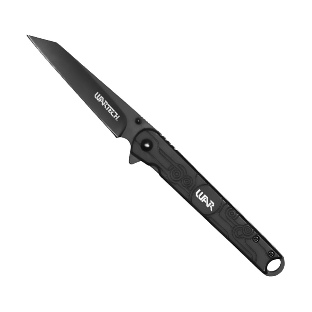 SAMPLE - Stealth Etch Rapid-Deploy Spring Assisted Knife - Midnight Black
