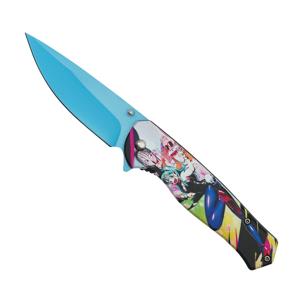 Bulma Bunny-Quest Assisted Opening Knife - Blue Steel