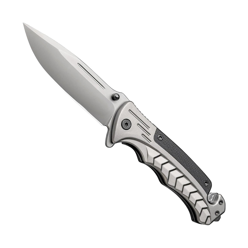 Urban Breach Rapid-Deploy Spring Assisted Knife - Silver Steel