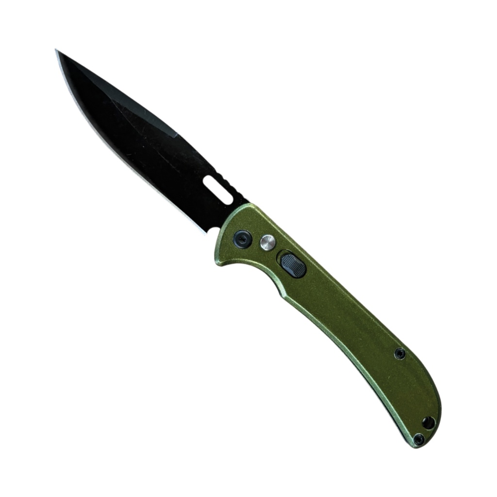 Everyday Readiness Automatic Knife - Olive Green