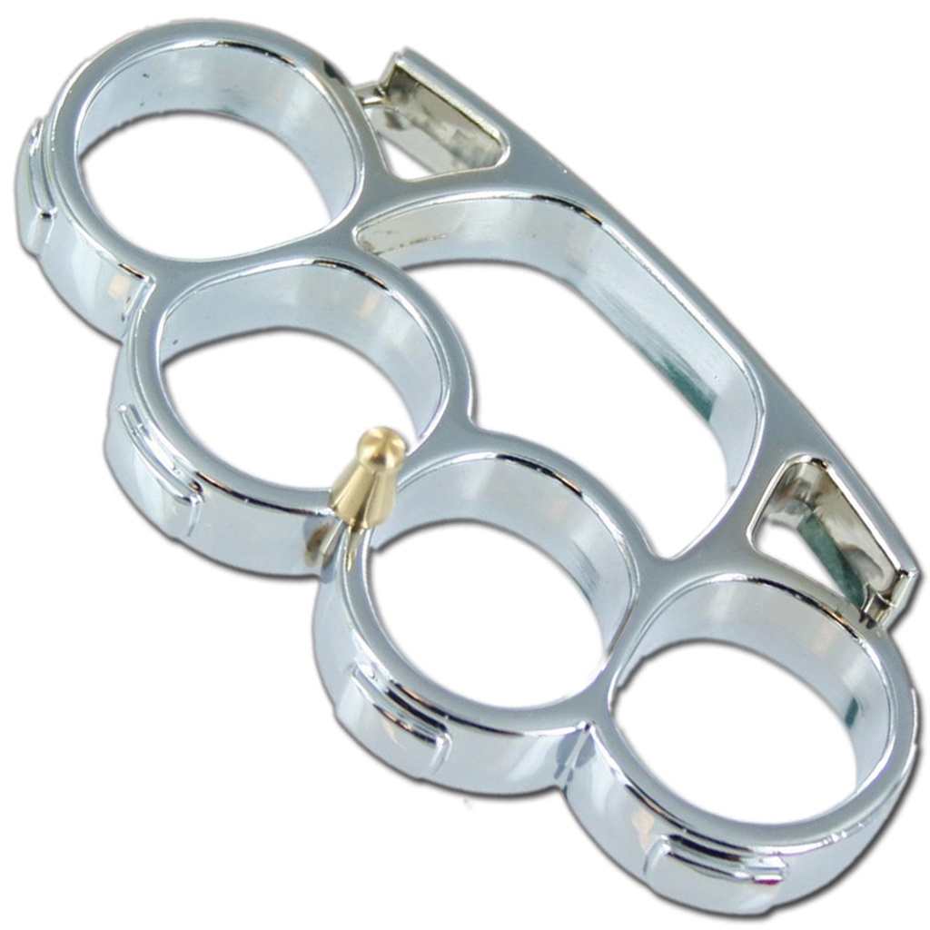 Monolith High-Polish Belt Buckle Paperweight - Silver