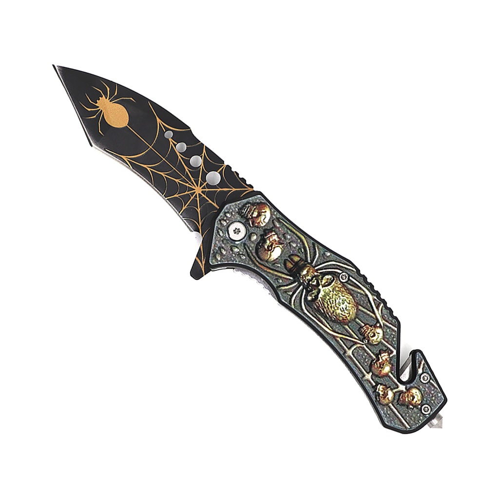 Webstrike Fast-Action Assisted Opening Knife - Matte Black