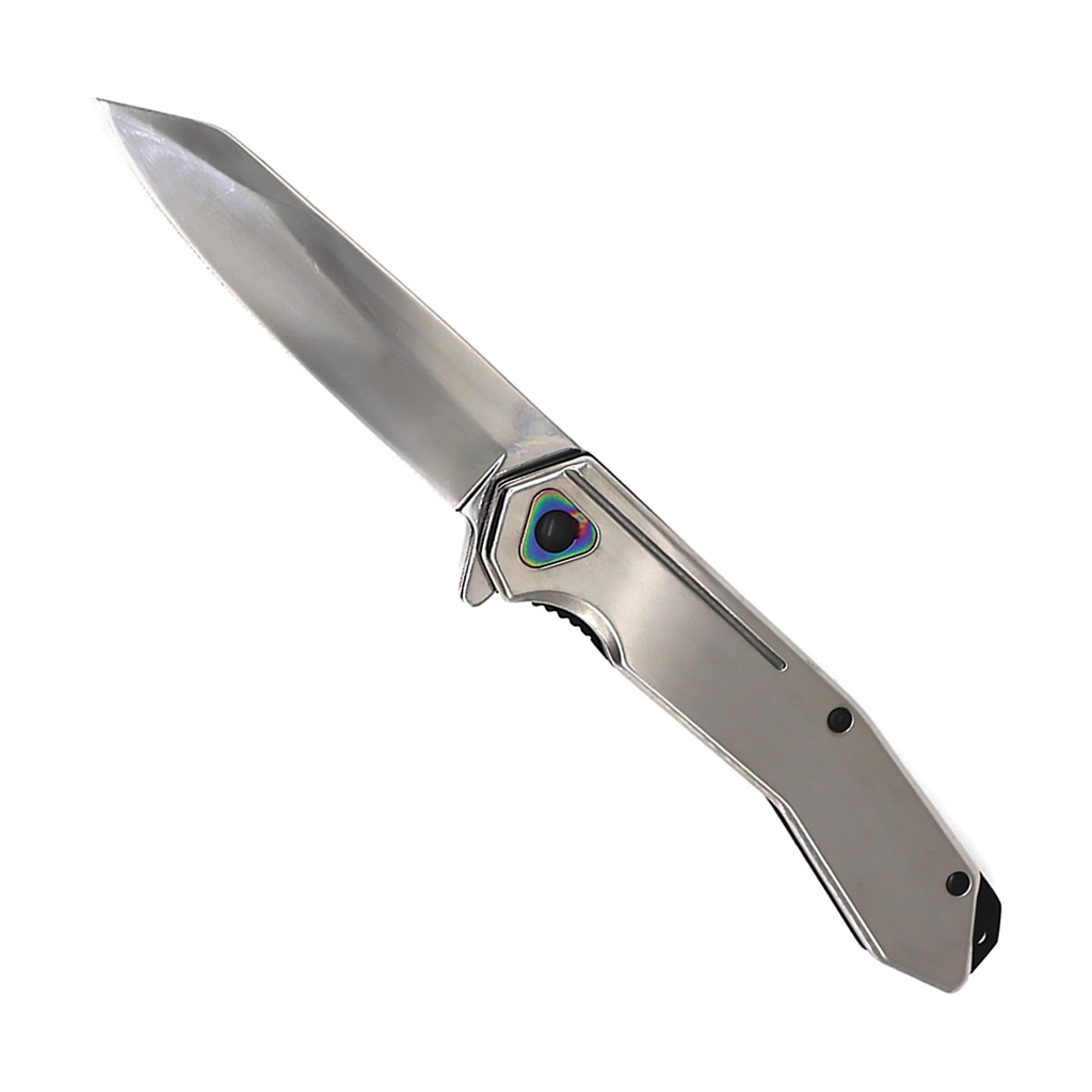 Mirrorline Quick-Deploy Assisted Opening Knife - Polished Chrome
