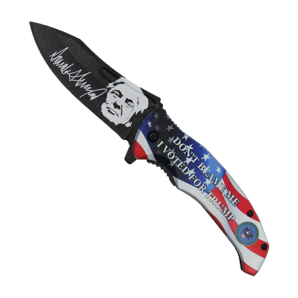 Flagbearer 2024 Quick-Deploy Assisted Opening Knife - Flag Aluminum