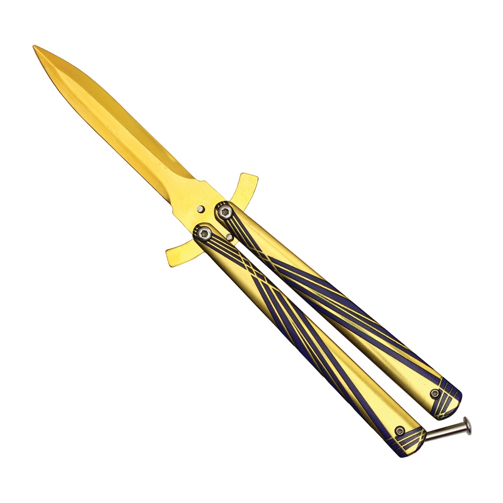 Excalibur Legend Balance Butterfly Trainer - Gold & Blue