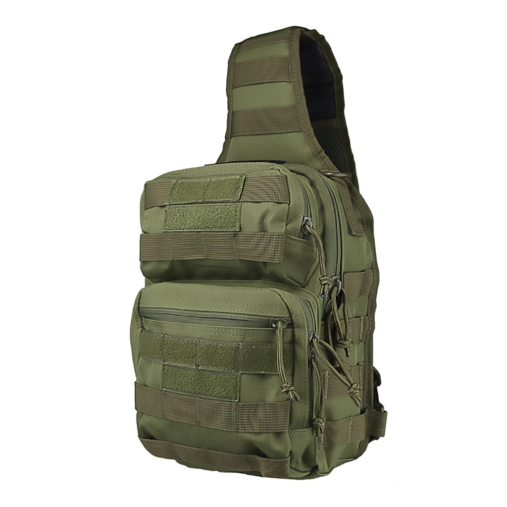 Grid-Ready Rapid-Access Tactical Sling Bag - Green