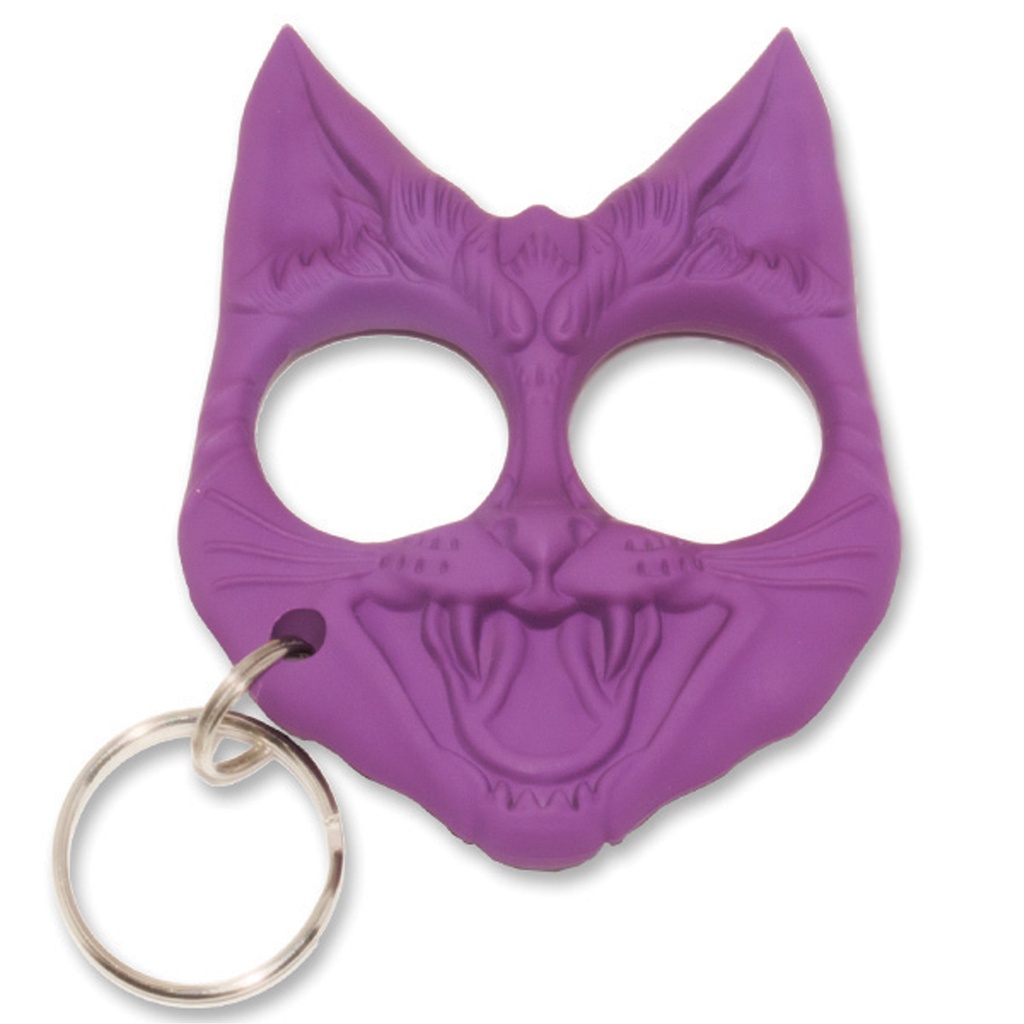 Guardian Claw Cat Self-Defense Keychain - Purple