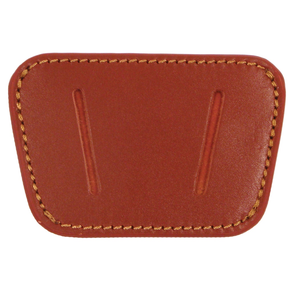 Saddle Stitch Heritage Convertible Concealed Carry Holster - Tan Leather