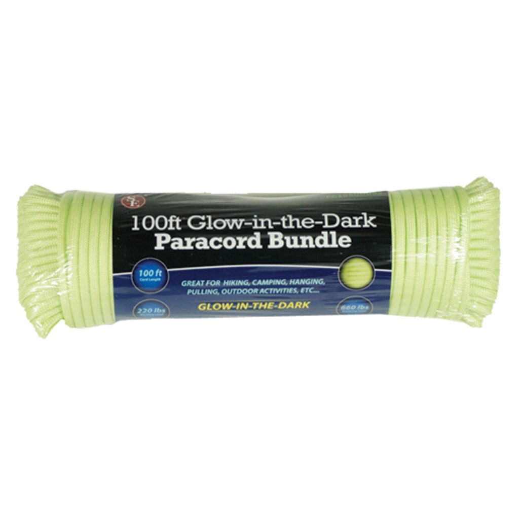 Night Signal Chargeable Survival Paracord - Luminous Green