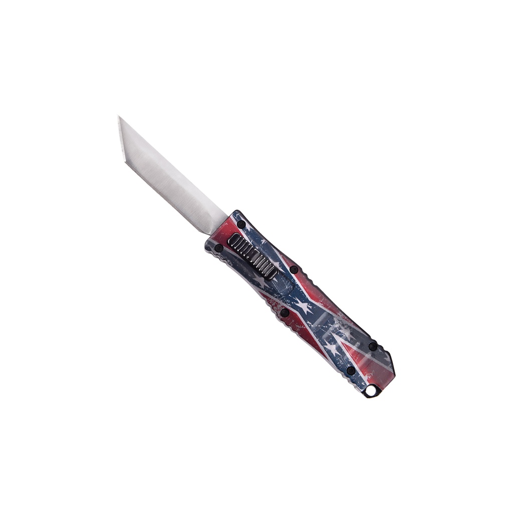 Dixie Banner Micro Precision OTF Knife - Matte Aluminum
