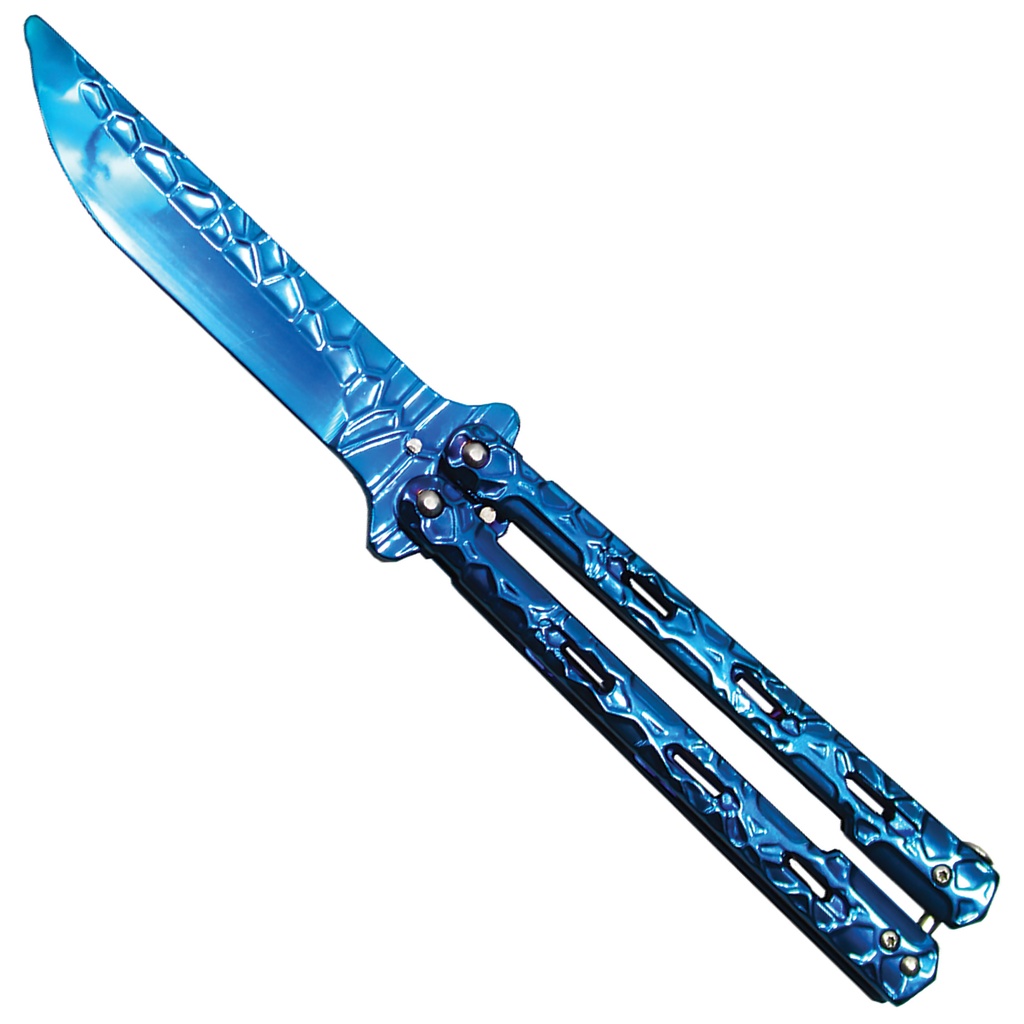 Metalliglide Safe-Edge Butterfly Trainer - Blue