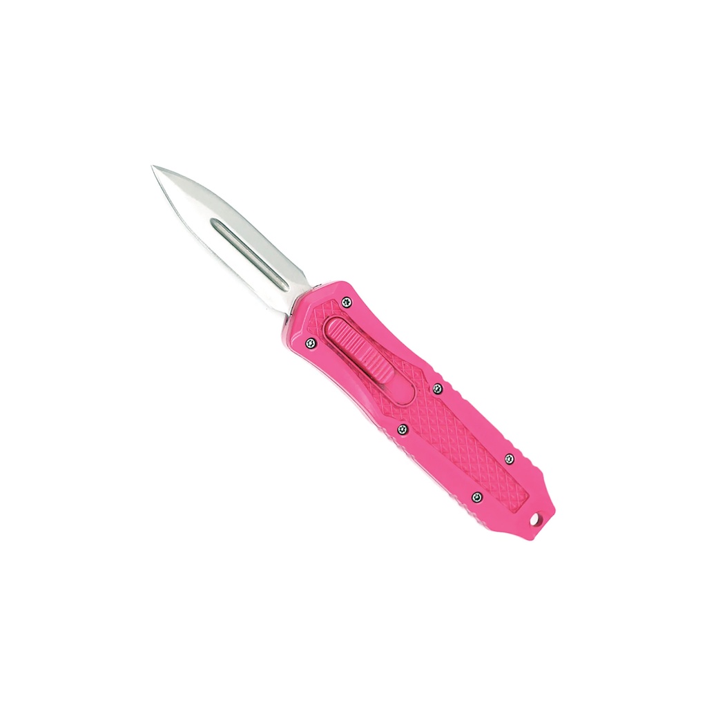Blush Bolt Cali‑Legal OTF Knife - Pink Alloy