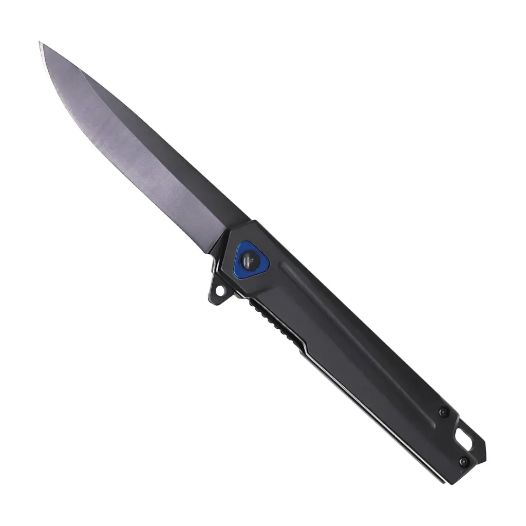 Vector Pivot Quick-Deploy Spring Assisted Knife - Matte Gray Aluminum