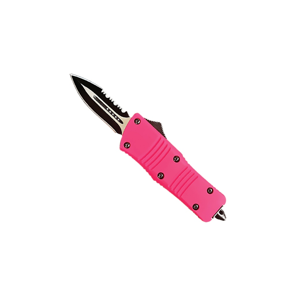 Aqua Mirage Quick‑Slide Mini OTF Knife - Turquoise