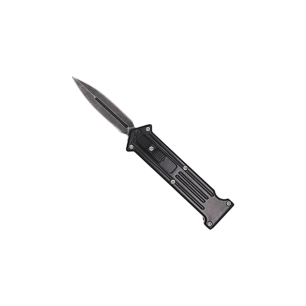 Stealth Joker Micro-Deploy OTF Knife - Midnight Black