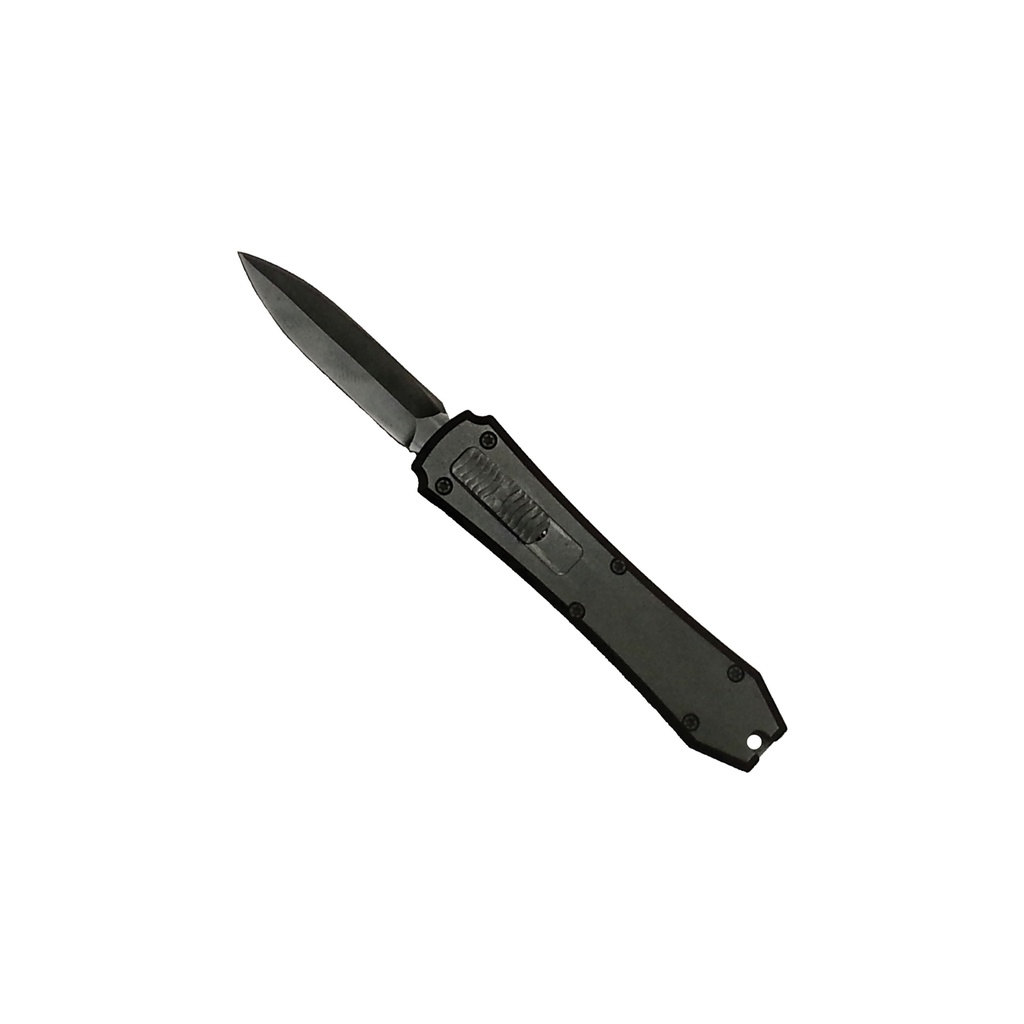 Stealth Slide Quick-Deploy OTF Knife - Midnight Black