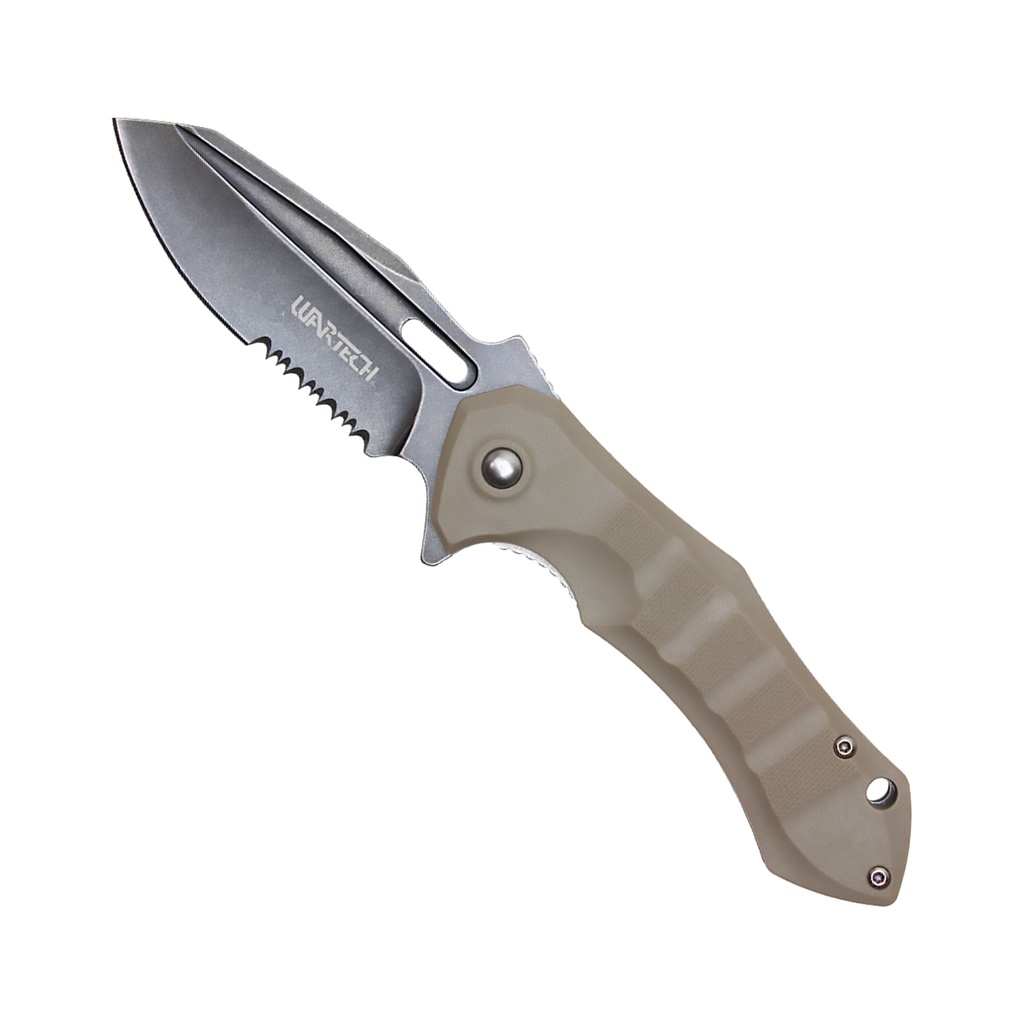 Desert Mirage Quick-Deploy Spring Assisted Knife - Desert Tan