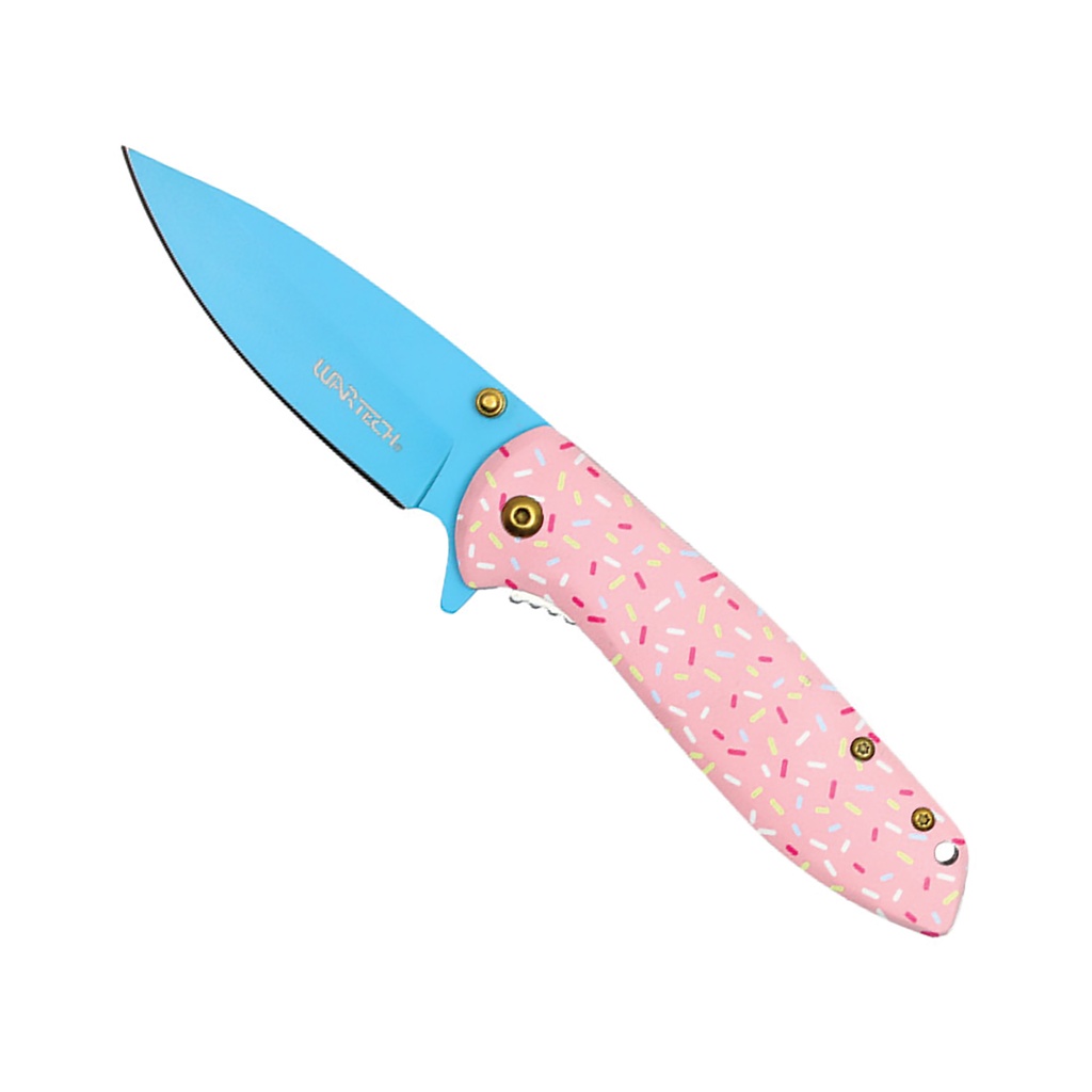 Sprinkle Flipper Sweet-Deploy Spring-Assisted Pocket Knife - Powder Blue