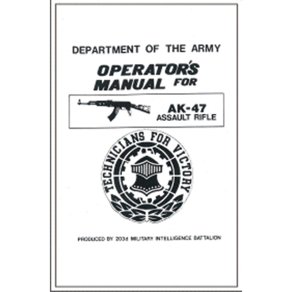 Battalion Crest Intel-Grade Operator's Manual - Black & White