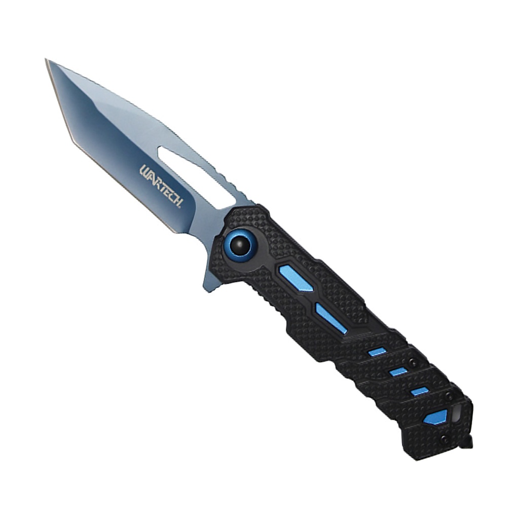 Phantom Tracer Quick-Deploy Spring Assisted Pocket Knife - Phantom Blue