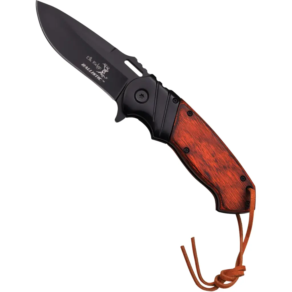 Darkline Everyday Assist Folding Knife - Dark Brown