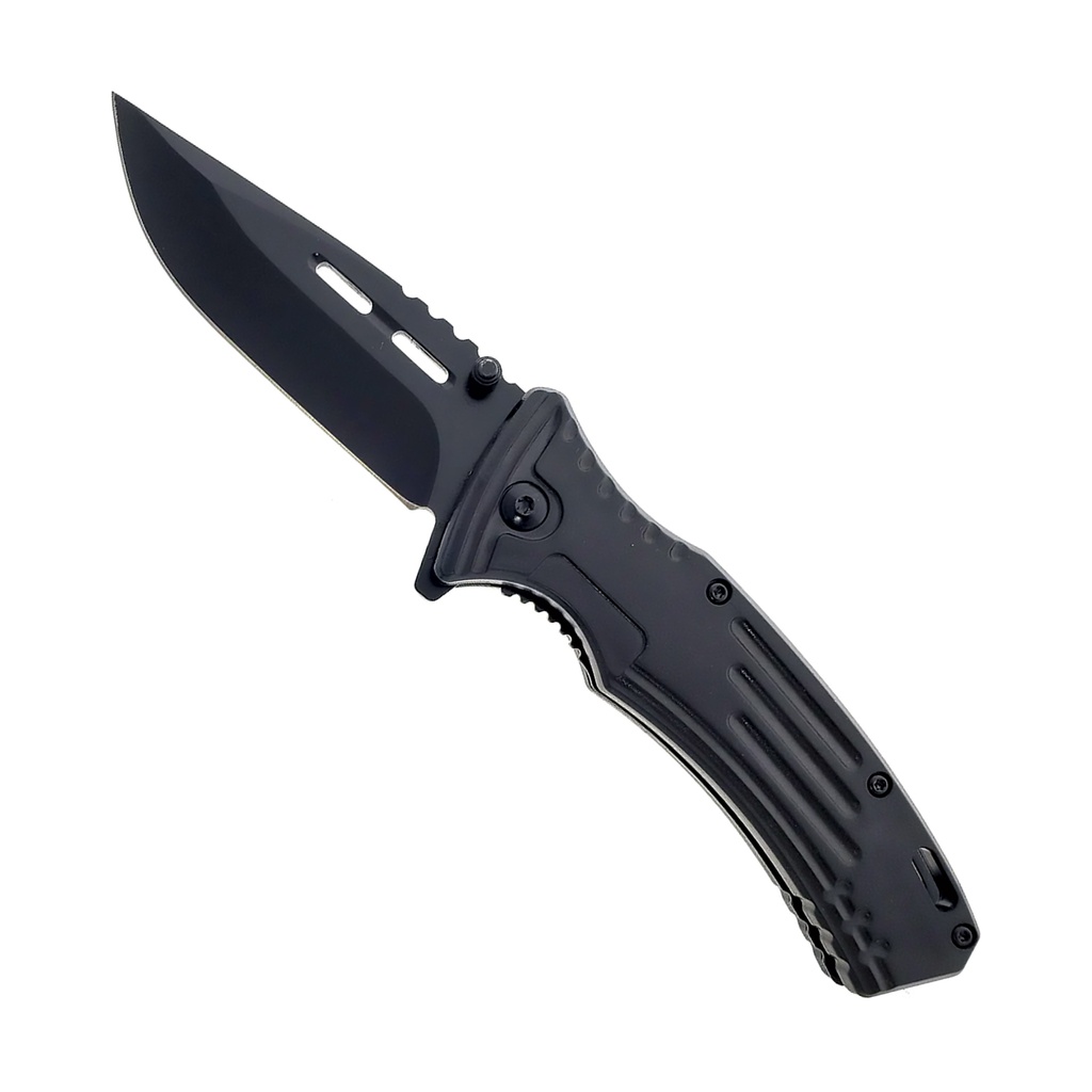 Shadow Ready Tactical Assisted Folding Knife - Midnight Black