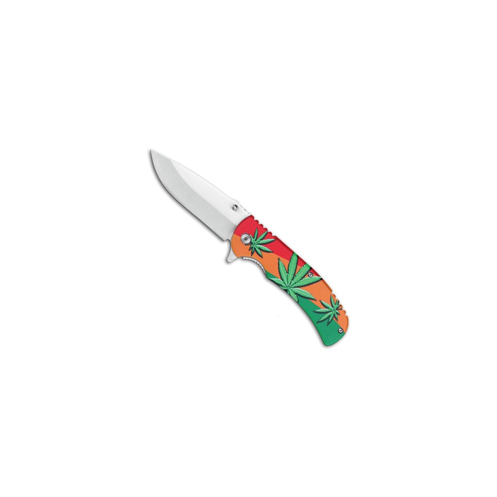 High Tide Ember Assisted Opening Knife - Cannabis Gradient
