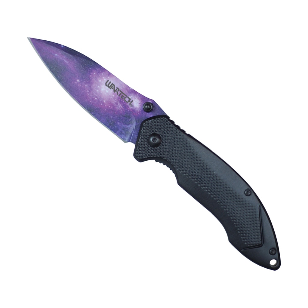 Galaxy Drift Fast-Deploy Assisted Pocket Knife - Purple