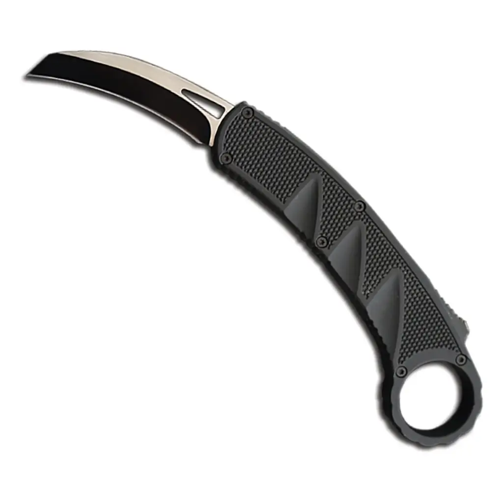 ArchAngel Bottom-Fire Control Karambit OTF Knife - Midnight Black