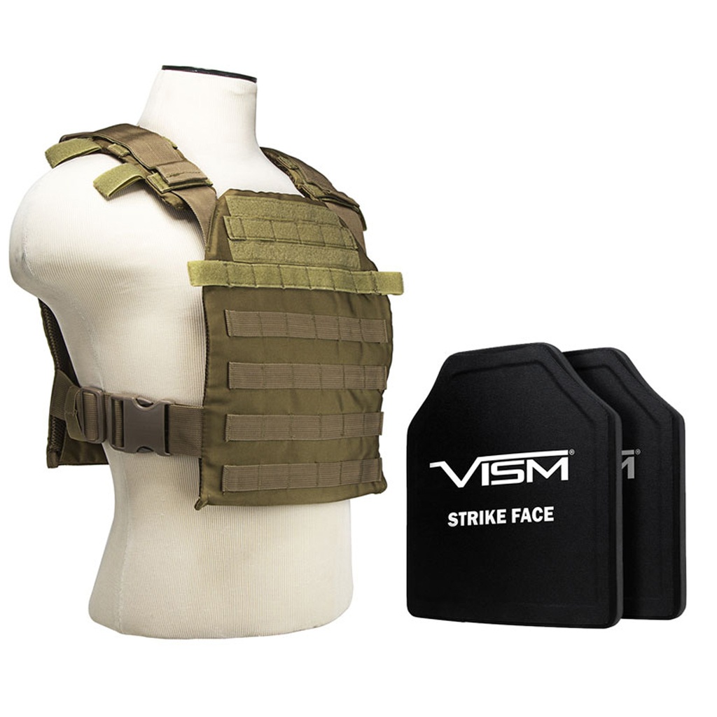 Fast-Response Level III+ Plate Carrier - Desert Tan