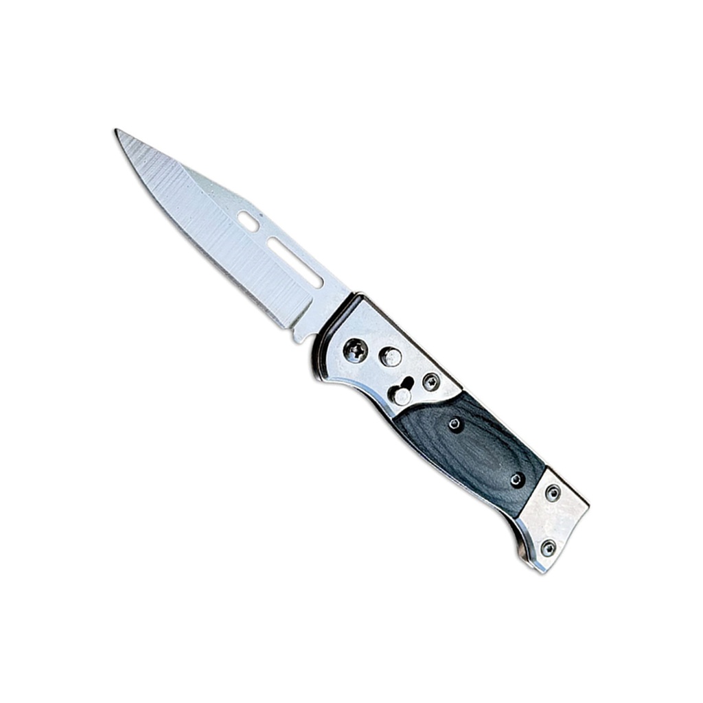 Gentleman’s Snap Classic Automatic Knife - Wood Inlay