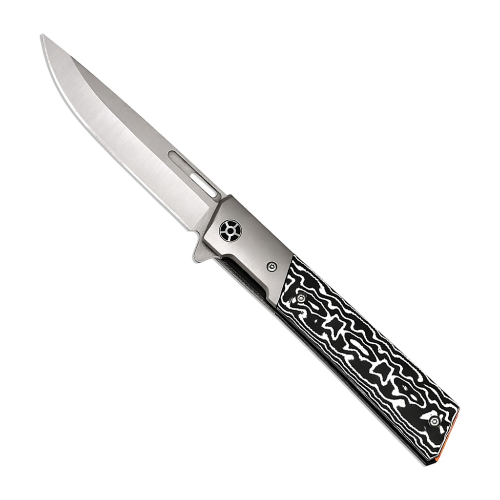 Urban Terrain Ball-Bearing Folding Knife - Black Micarta