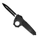 Ring Sentinel Tactical OTF Knife - Midnight Black