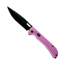 Pocket Pulse Quick-Deploy Automatic Knife - Pink Aluminum