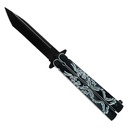 Dragon’s Edge Tactical Butterfly Knife - Two Tone Aluminum