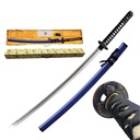 Ceremonial Horizon Samurai Katana Sword - Blue Lacquer