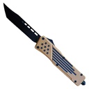 Patriot’s Oath Tactical OTF Knife - Tan USA Flag