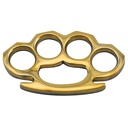 Heirloom Mirror-Finish Brass Knuckles - Solid Brass