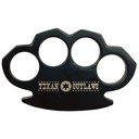 Texan Outlaws Heavyweight Brass Knuckles - Black Steel