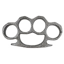 Shadowline Compact Control Steel Knuckles - Black/Gray