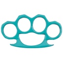 Aqua Compact Control Steel Knuckles - Teal
