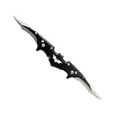 Shadowstrike Twin-Wing Dual Blade Assisted Knife - Midnight Black