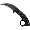 Stealth Ring Rapid-Assist Karambit Knife - Midnight Black