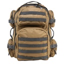 Two‑Tone Operator 24‑Hour Tactical Backpack - Coyote/Black