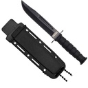 Shadow Sentry Quick-Access Neck Knife - Black Rubberized