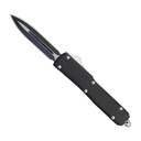 Shadowline Gentleman’s Double-Edge OTF Knife - Two-Tone Black