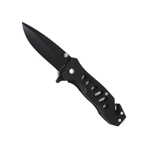 Blackout Responder Quick-Deploy Spring Assisted Knife - Matte Black