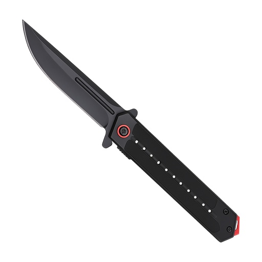 Ember Pivot Quick-Deploy Spring Assisted Knife - Black G10