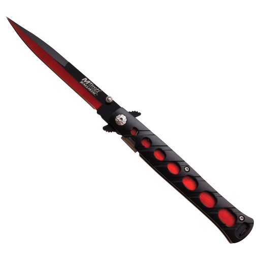 Crimson Stiletto Rapid-Deploy Assisted Knife - Two Tone Steel