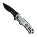 Marine Medallion Quick-Access Rescue Knife - Silver Aluminum
